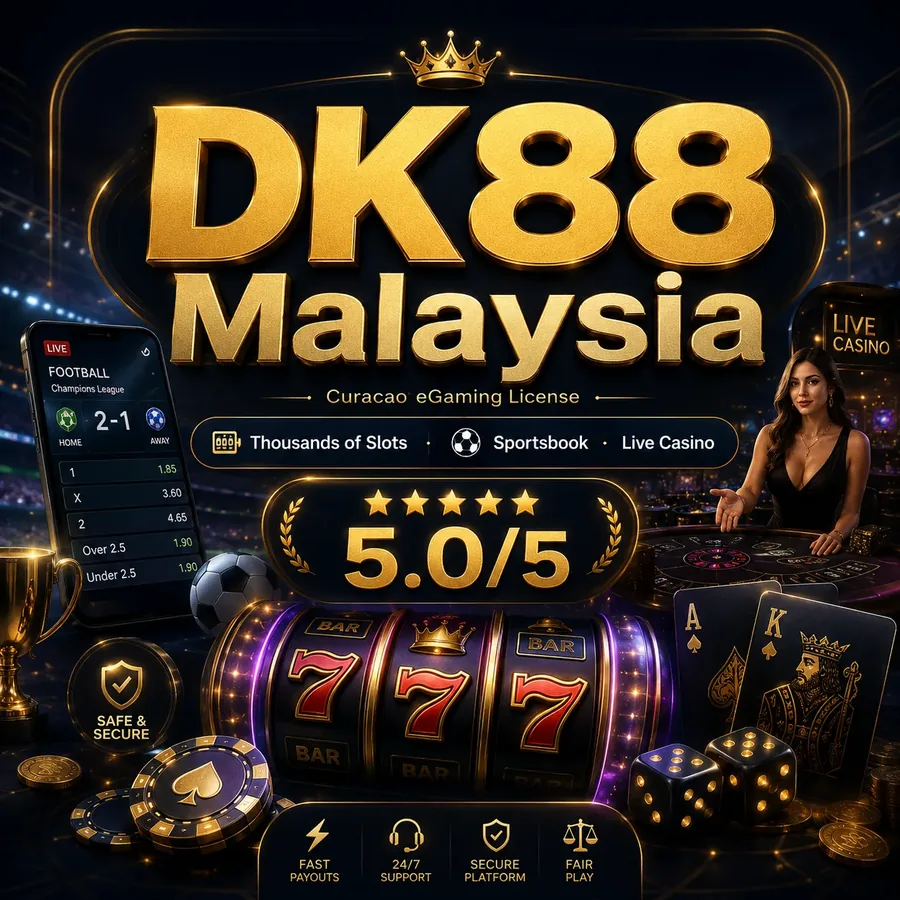 DK88 Malaysia — sportsbook, live casino and thousands of slots