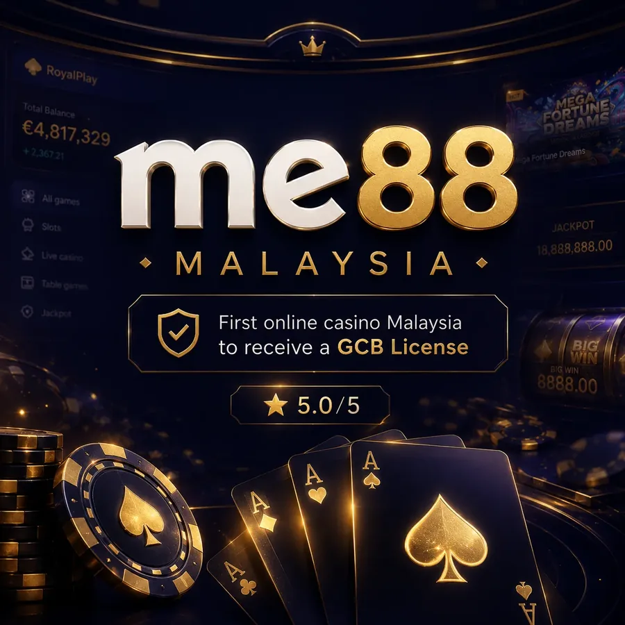 me88 Malaysia — first online casino Malaysia to receive a GCB License