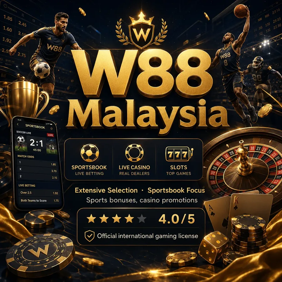 W88 Malaysia — official international gaming license, sportsbook focus